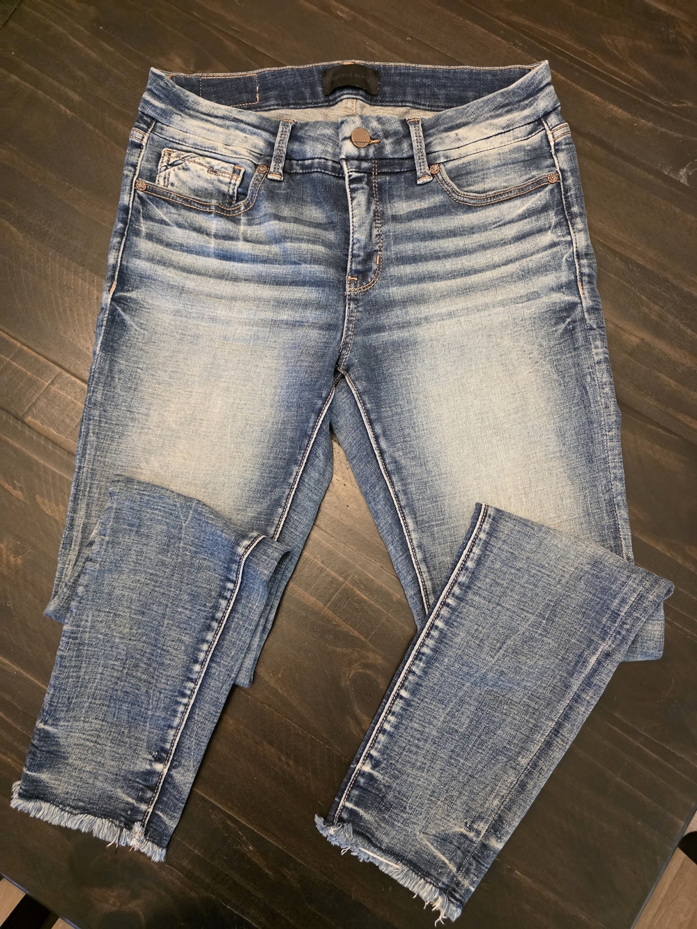 Buckle Black Fit #53 Women's Blue Washed Jeans Size 31 Ankle Skinny